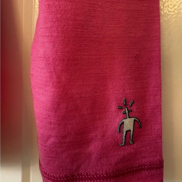 Smart wool Pink Ling Sleeve thin base Layer Size Small - Picture 11 of 11